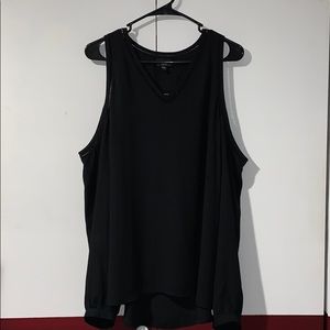 Cold Shoulder Dress Shirt